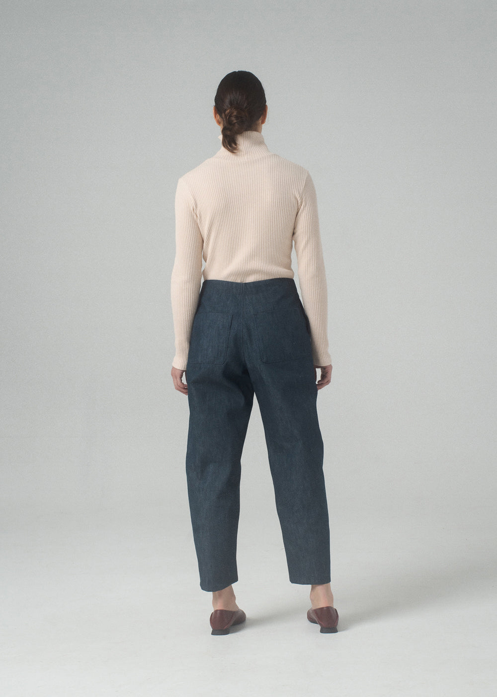 SAMPLE SALE - Curve Jean in Indigo Denim - SMALL / PETITE