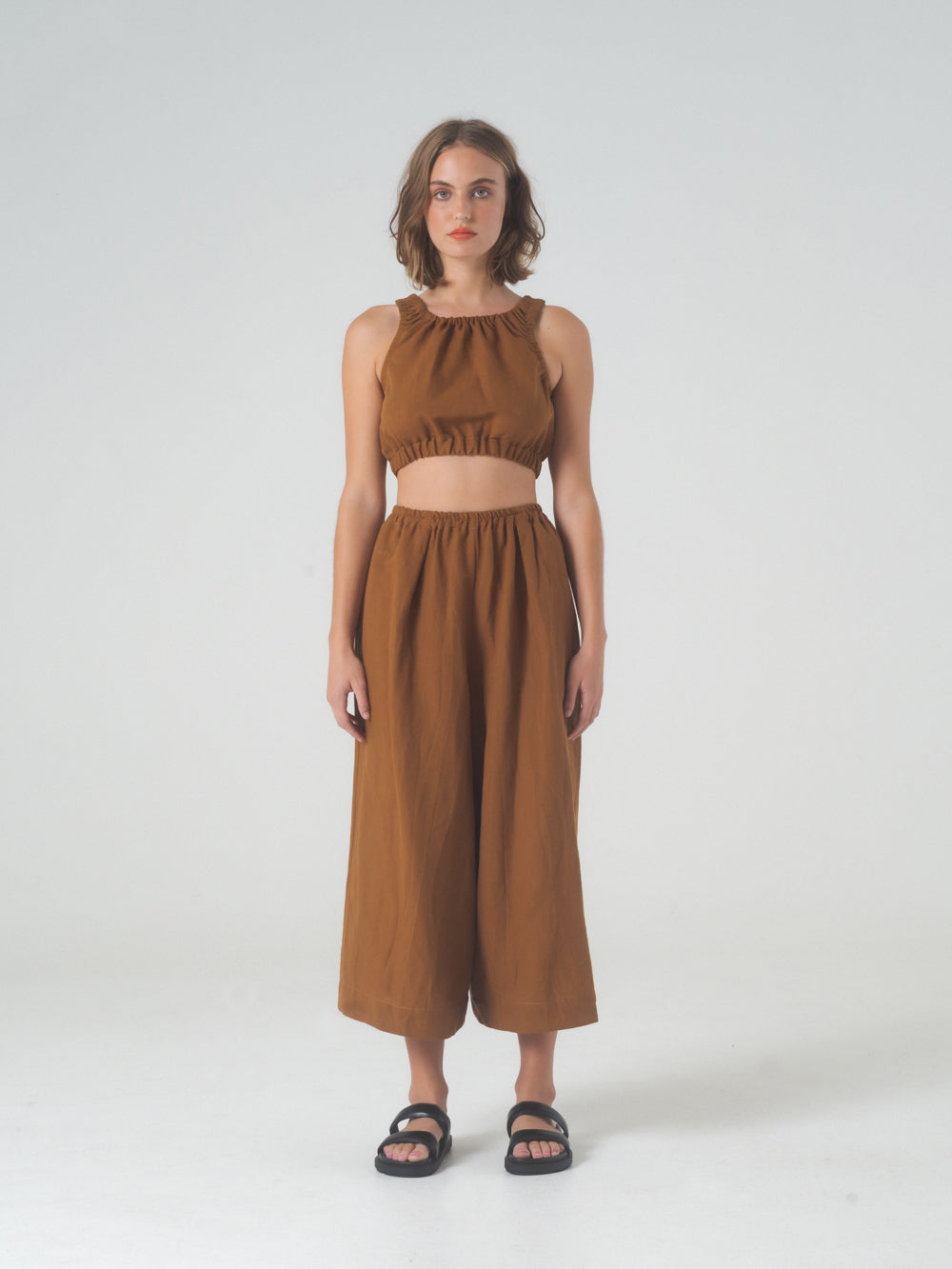 SAMPLE SALE - Soleil Tank in Umber - SMALL