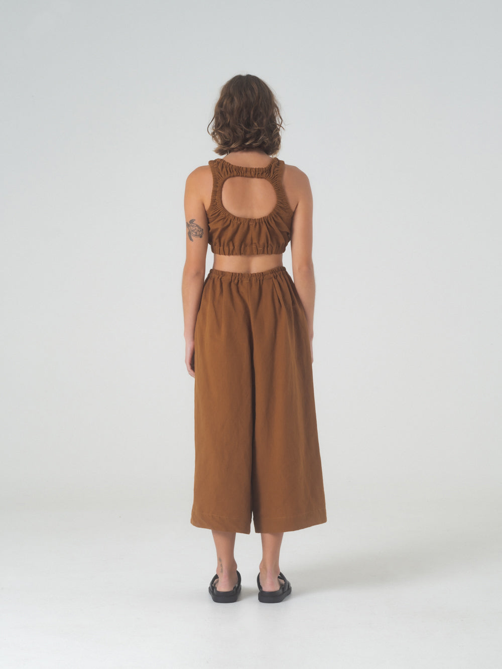SAMPLE SALE - Soleil Tank in Umber - SMALL