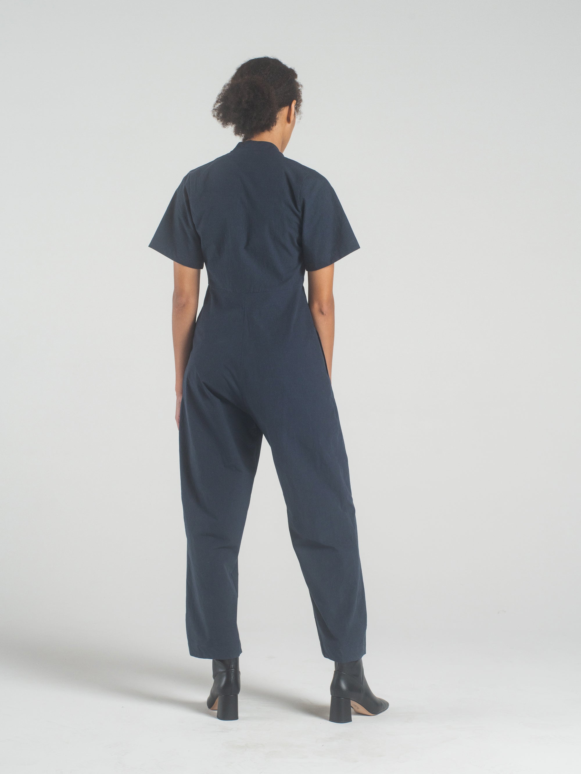 SAMPLE SALE - Emi Jumpsuit in Navy - SMALL