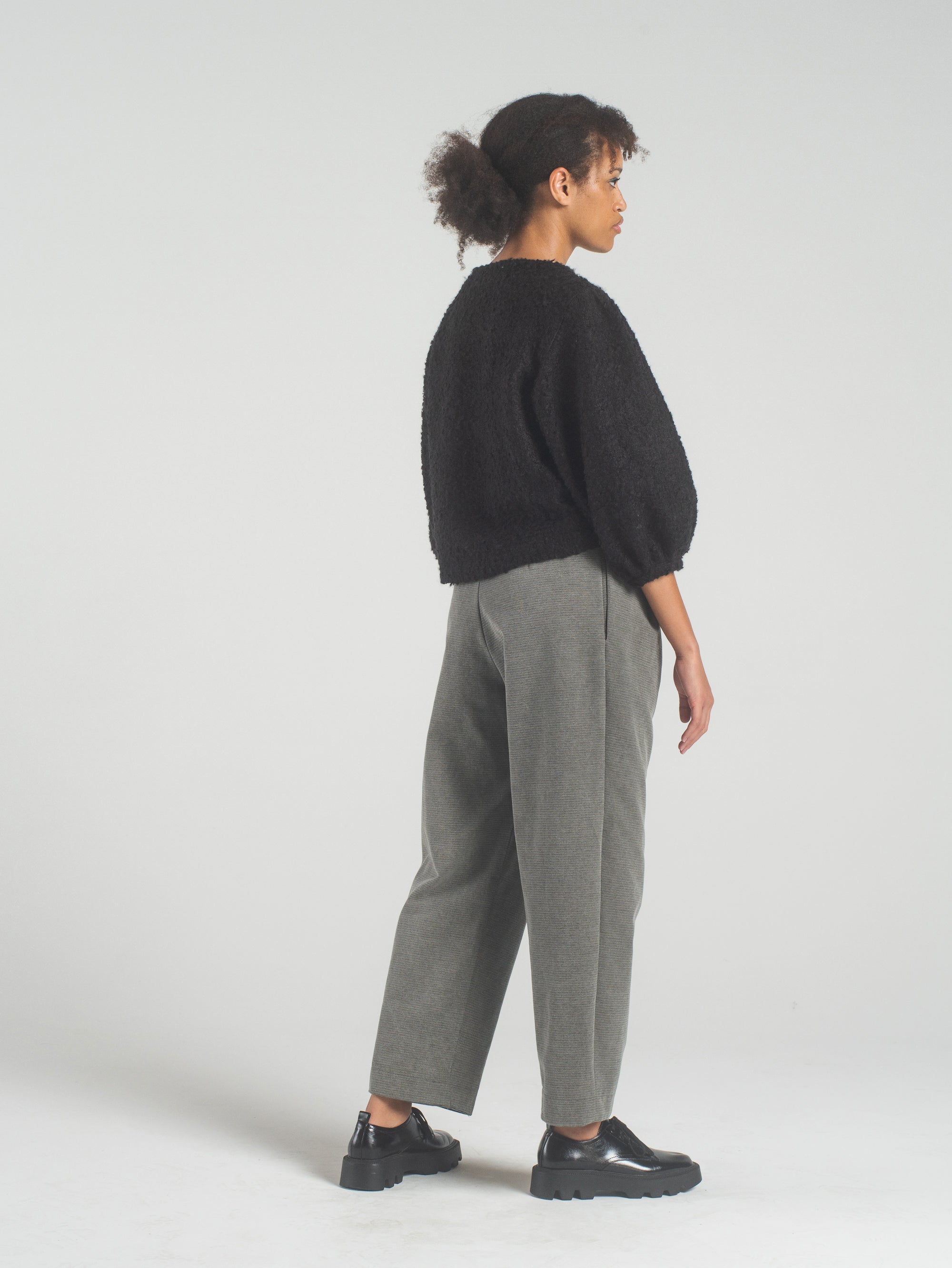 SAMPLE SALE - Joss Trouser in Graphite - SMALL / LONG
