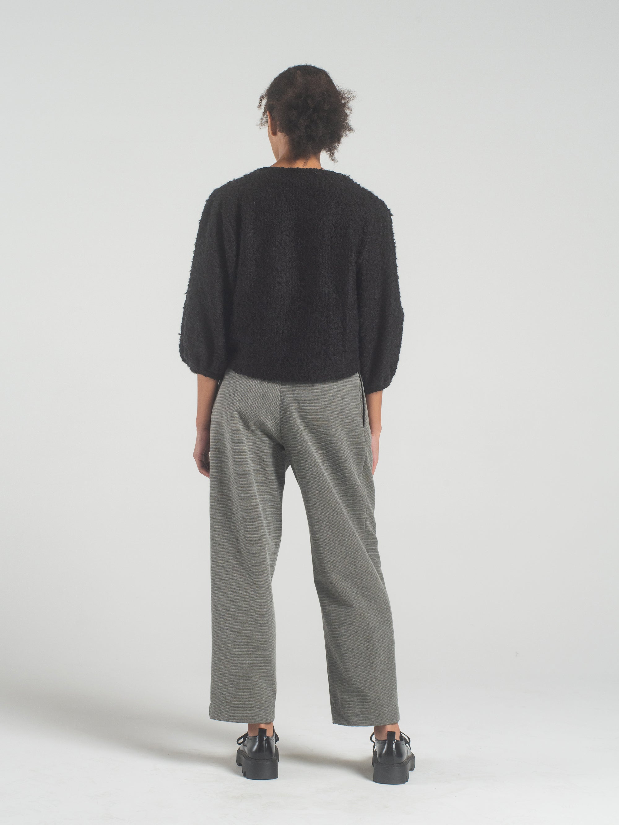 SAMPLE SALE - Joss Trouser in Graphite - SMALL / LONG