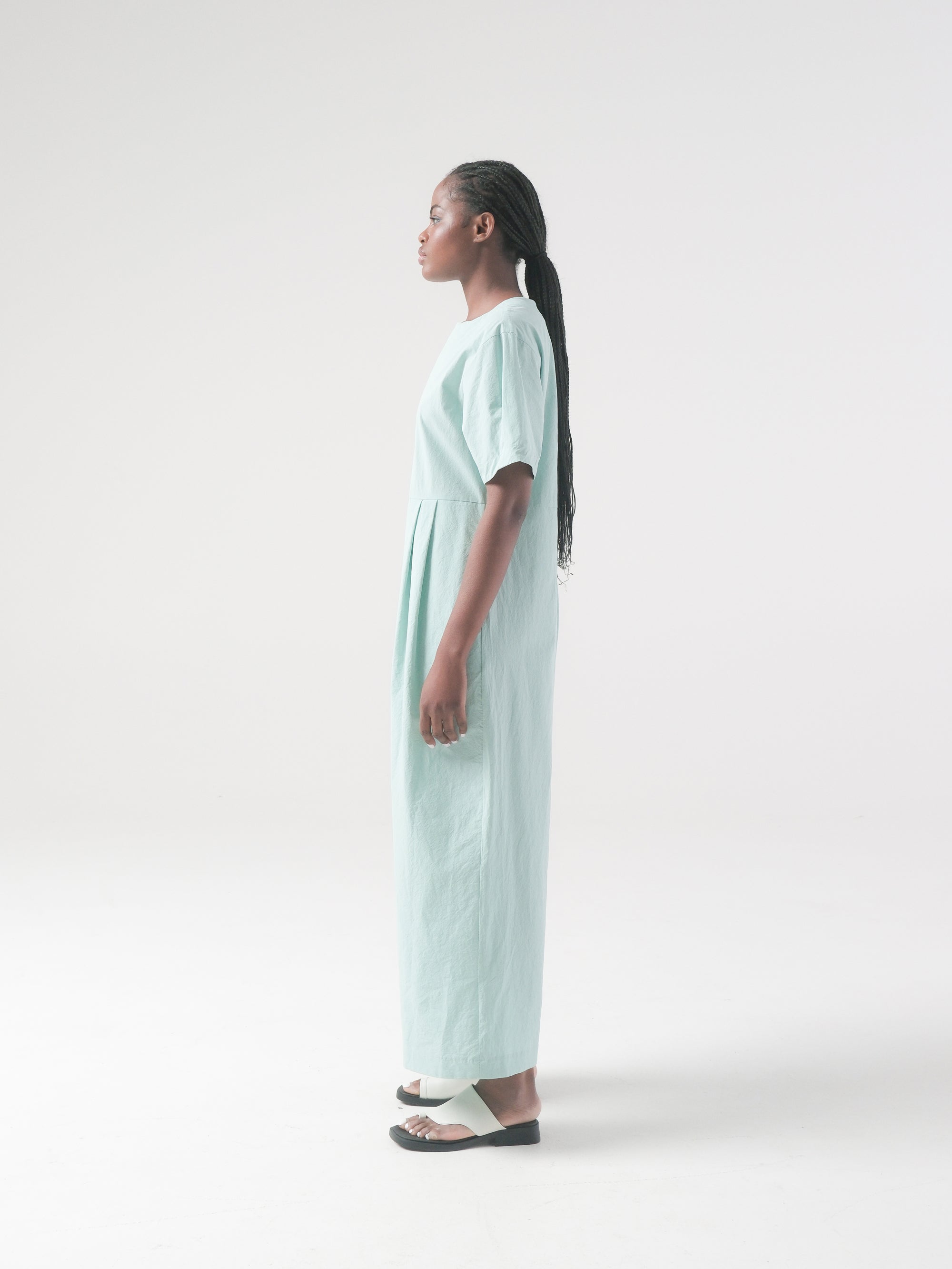SAMPLE SALE - Milou Jumpsuit in Piscine - SMALL / STANDARD