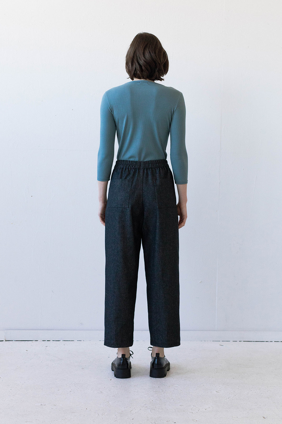 Winn Pant in Black Denim