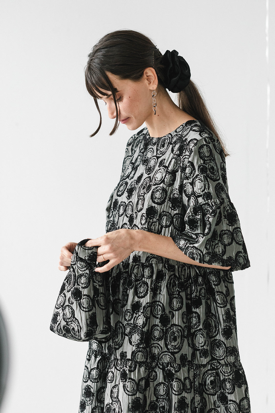 Twist Bag in Stardust Jacquard