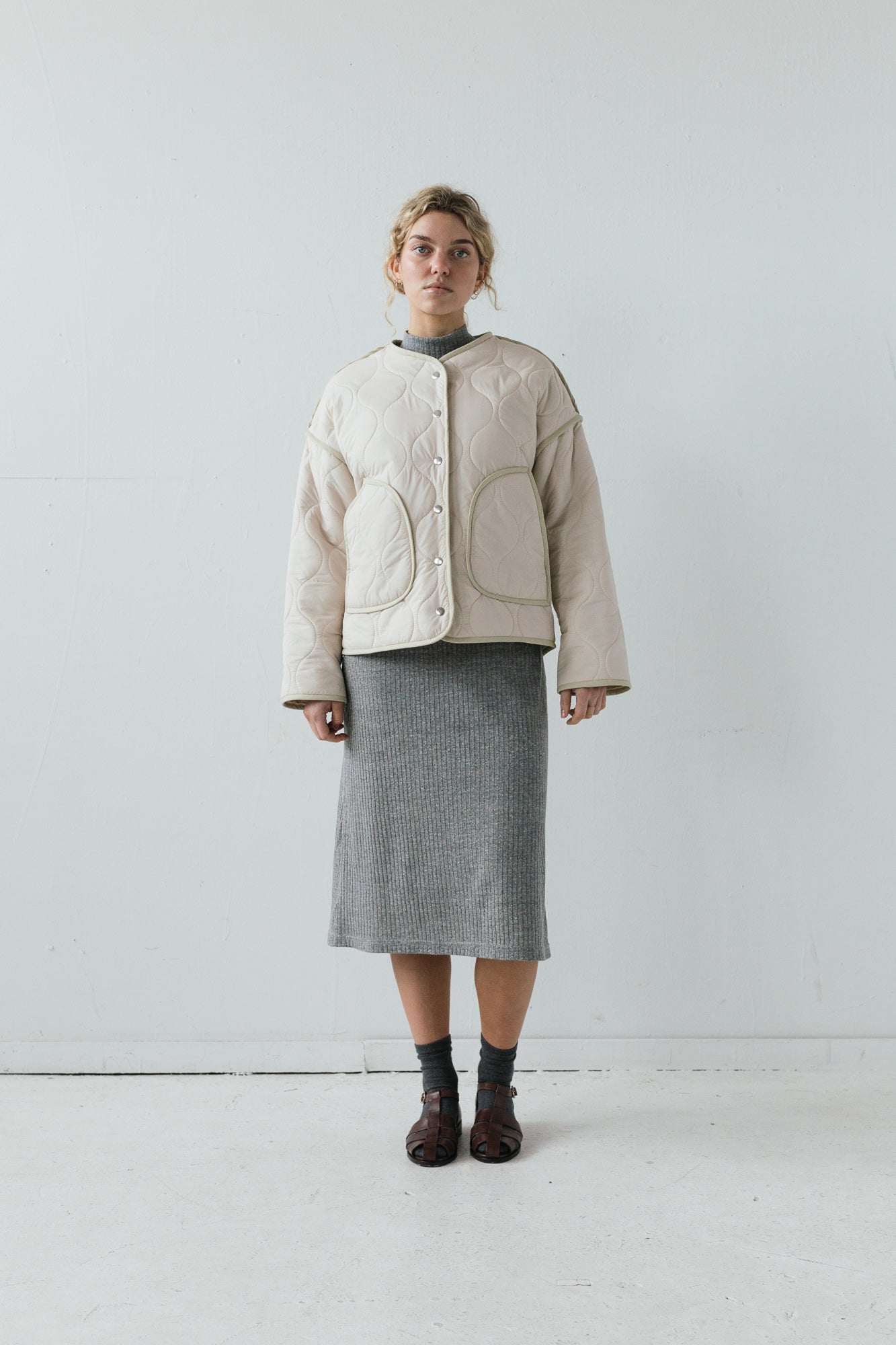 Anouk Jacket in Ivory