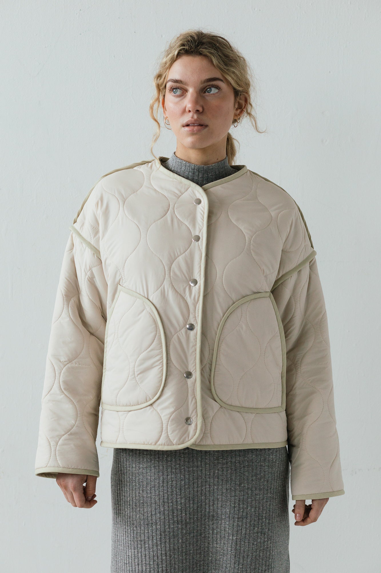 Anouk Jacket in Ivory