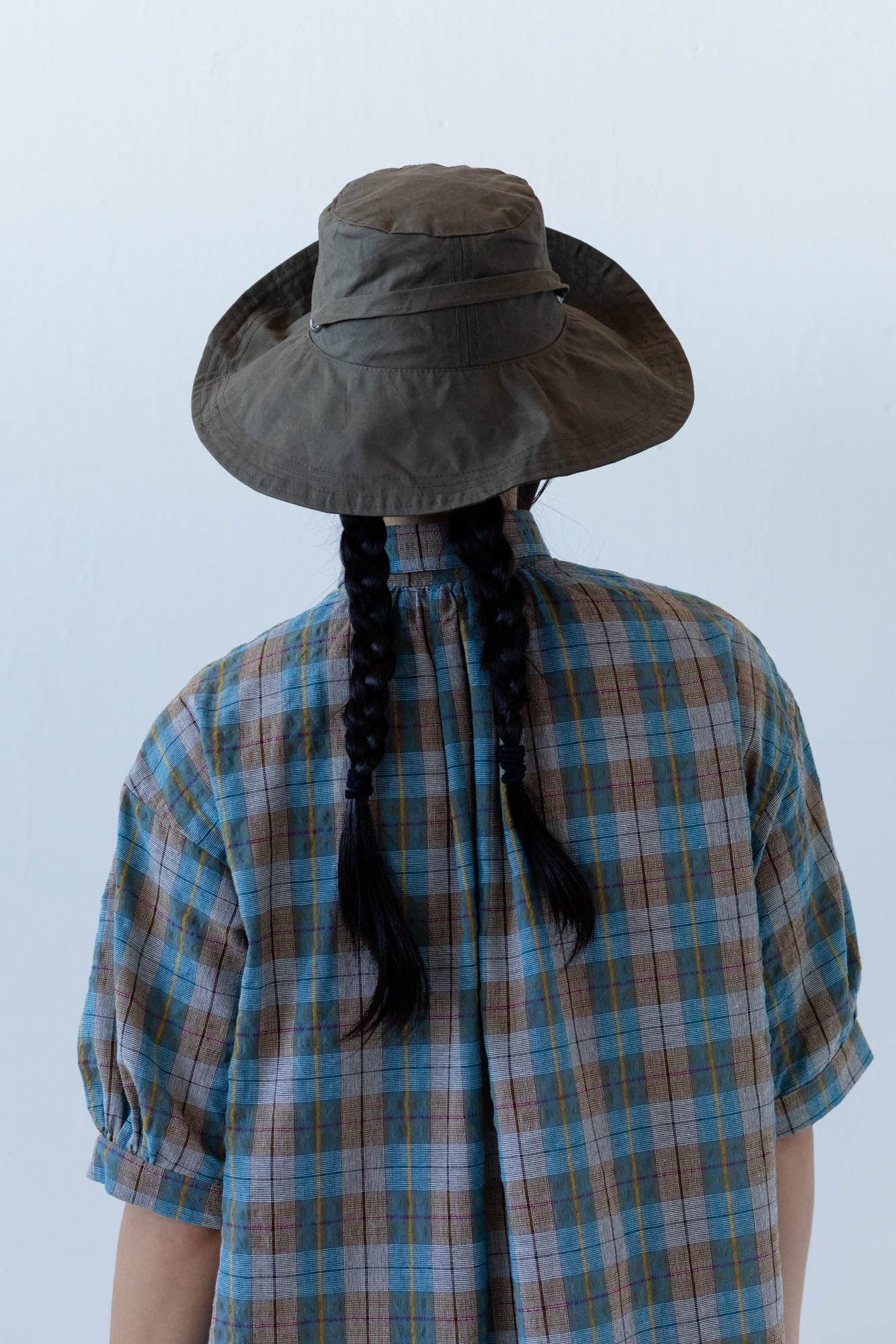 Garden Hat in Peat Waxed Cotton