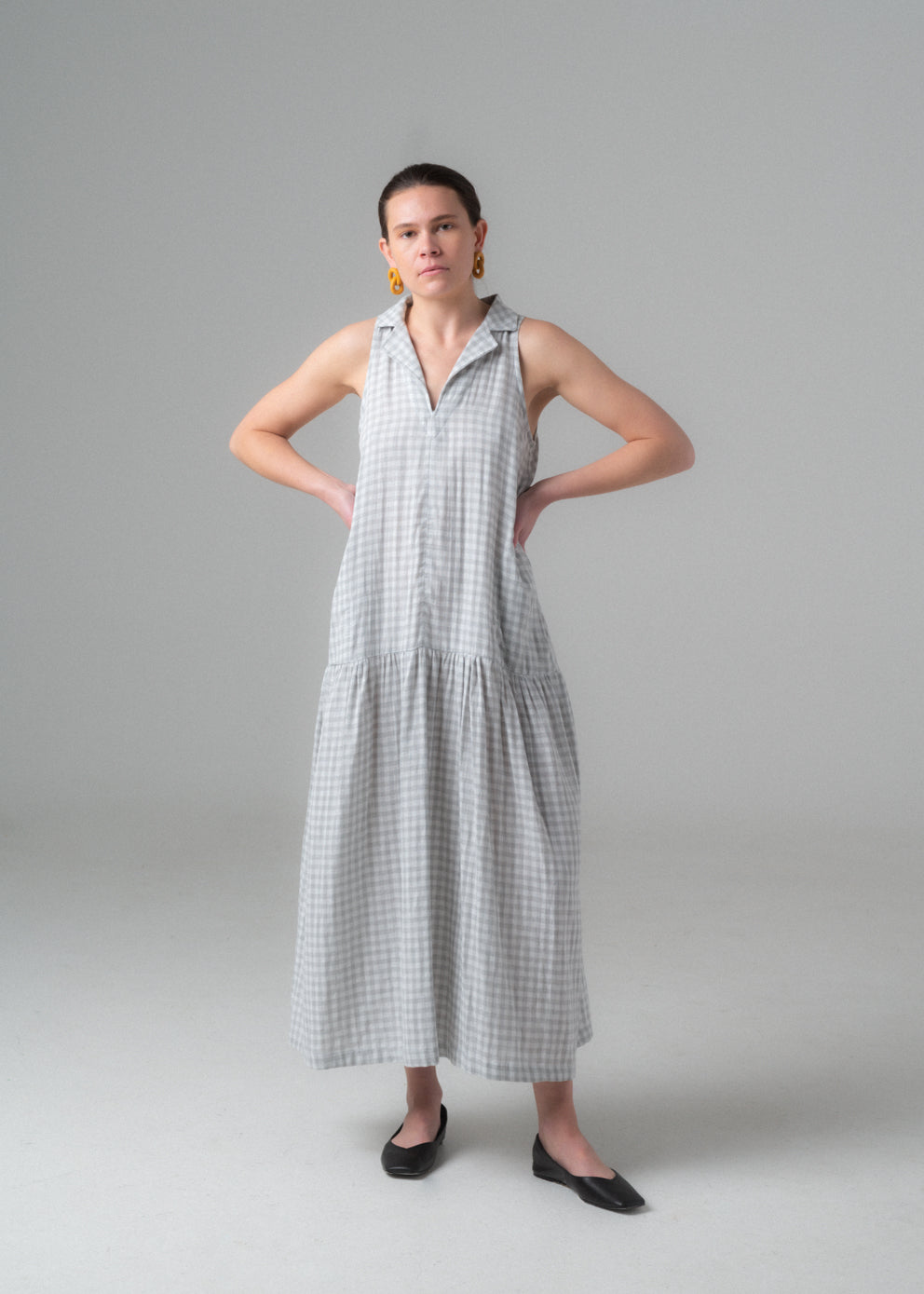 SAMPLE SALE - Evan Dress in Gingham