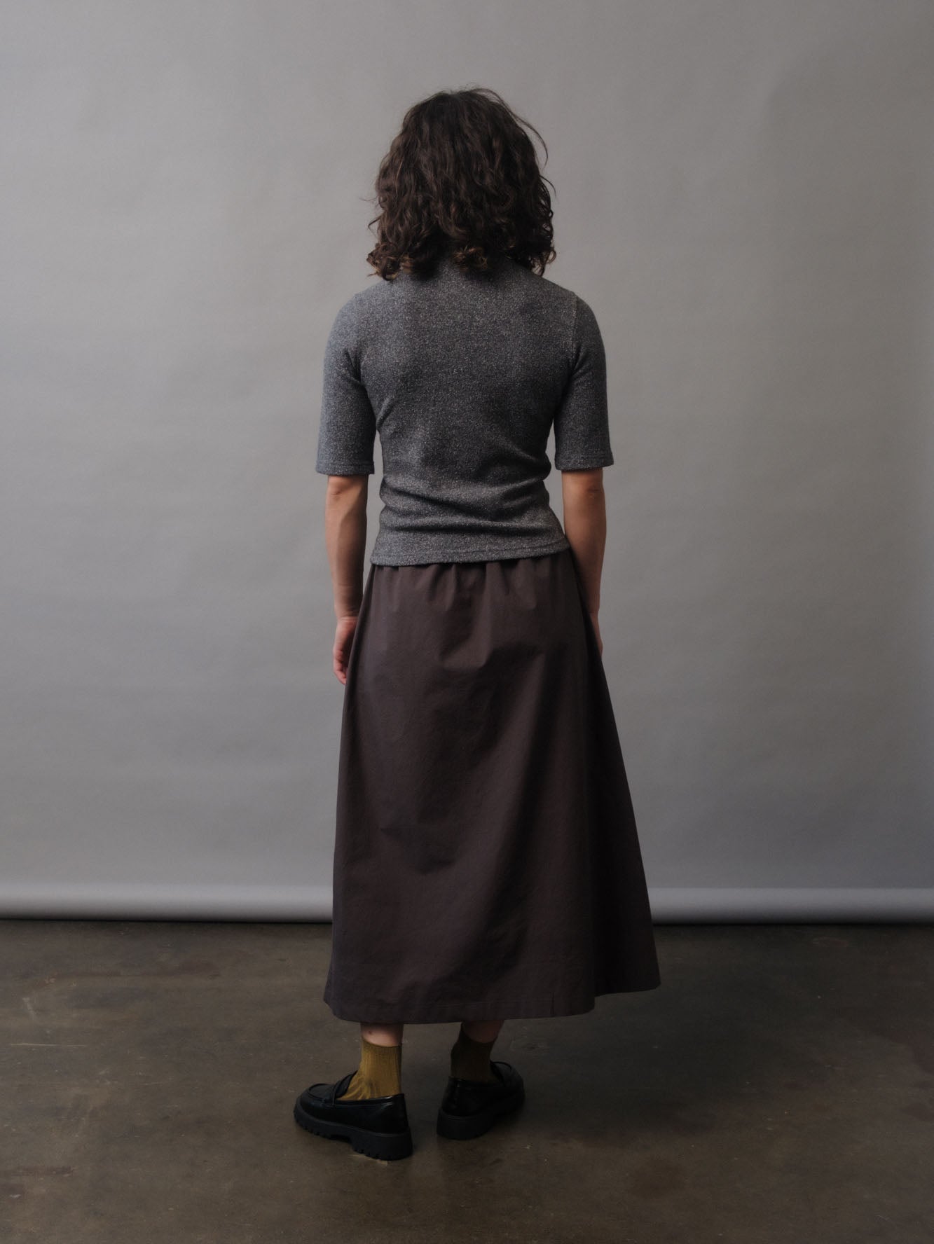 SAMPLE SALE - Mika Sweater in Gray Speckle