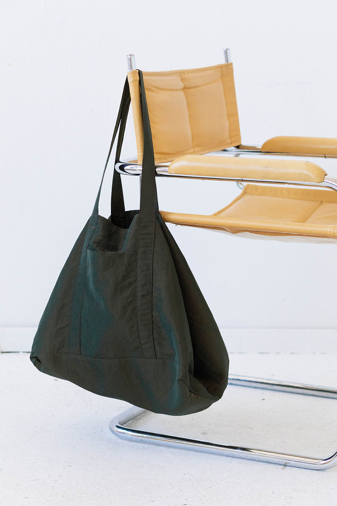 SAMPLE SALE - Crosby Tote in Liquid Chocolate