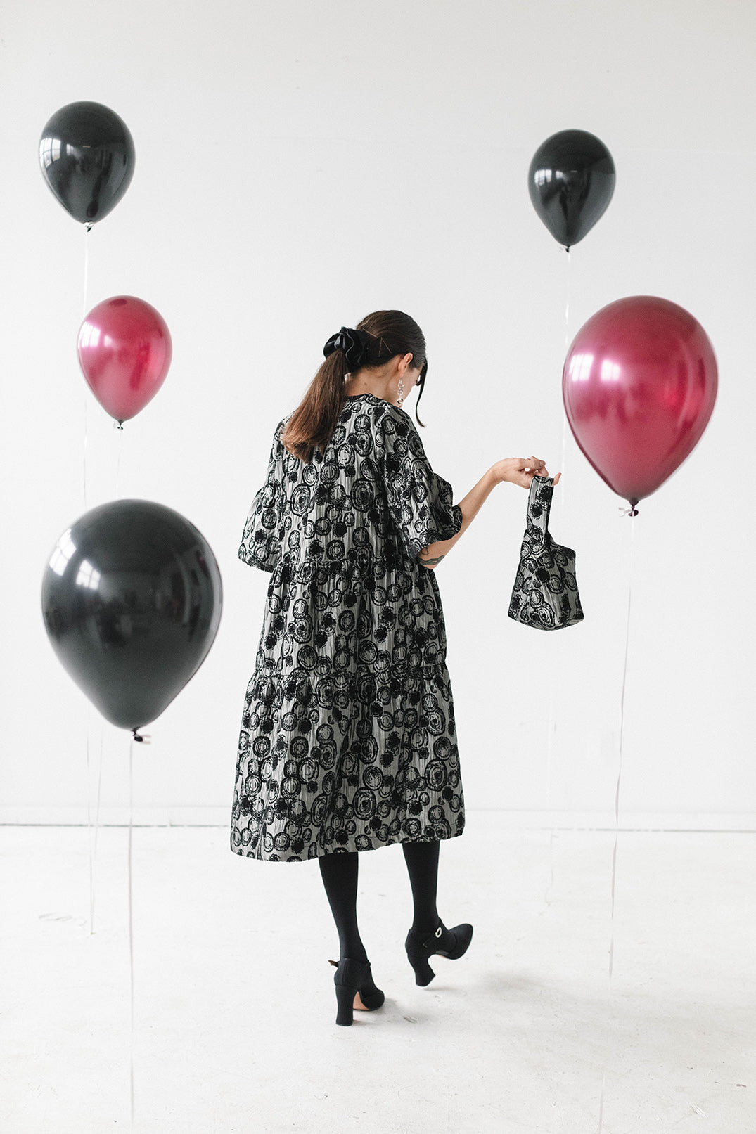 Twist Bag in Stardust Jacquard