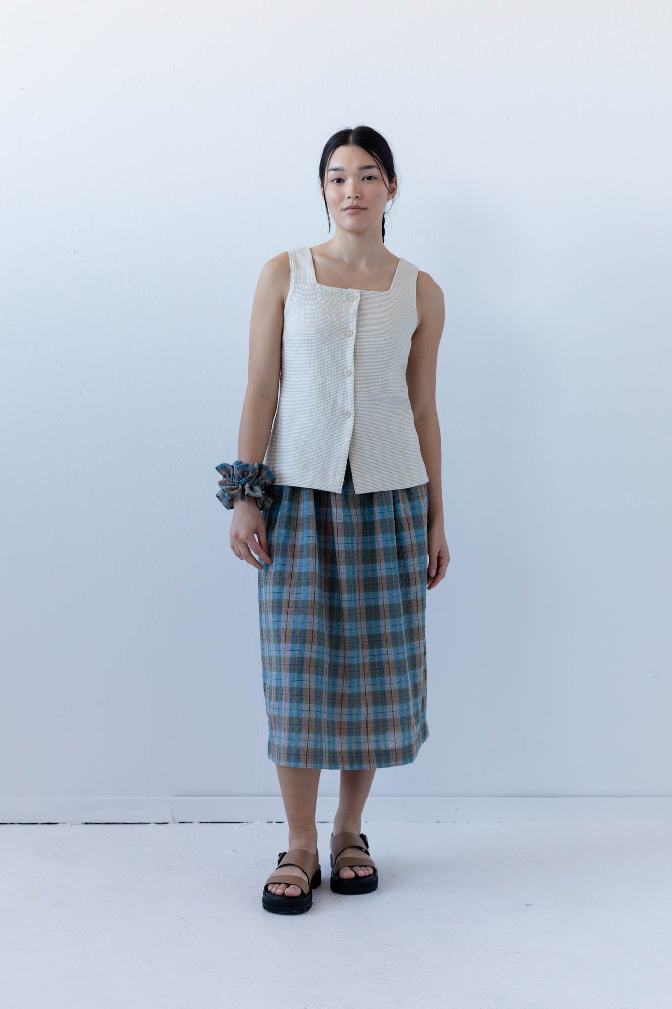SAMPLE SALE - Katya Top in Shell