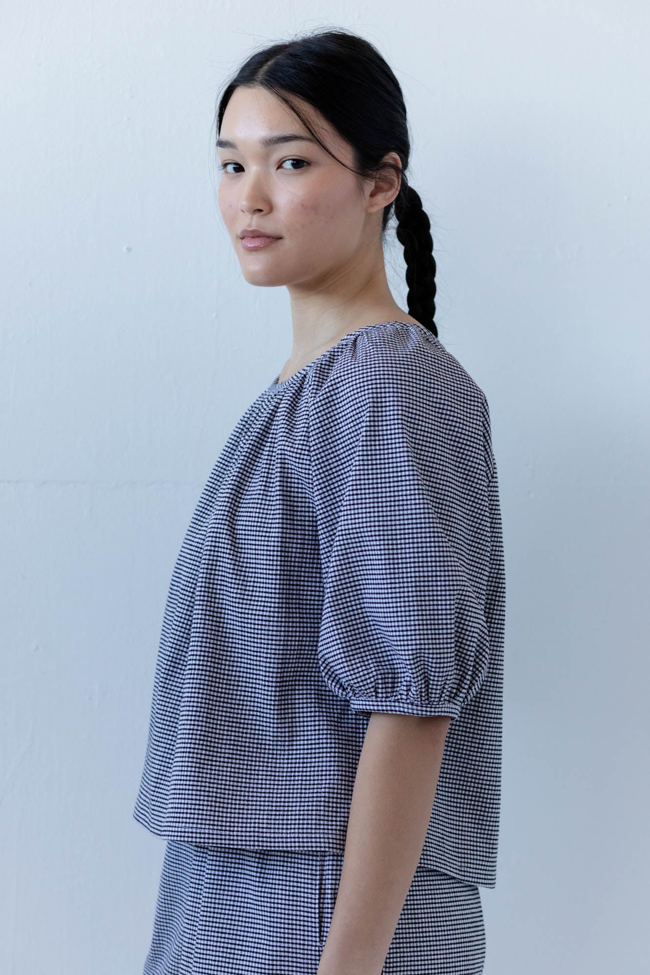 Prisca Top in Gingham