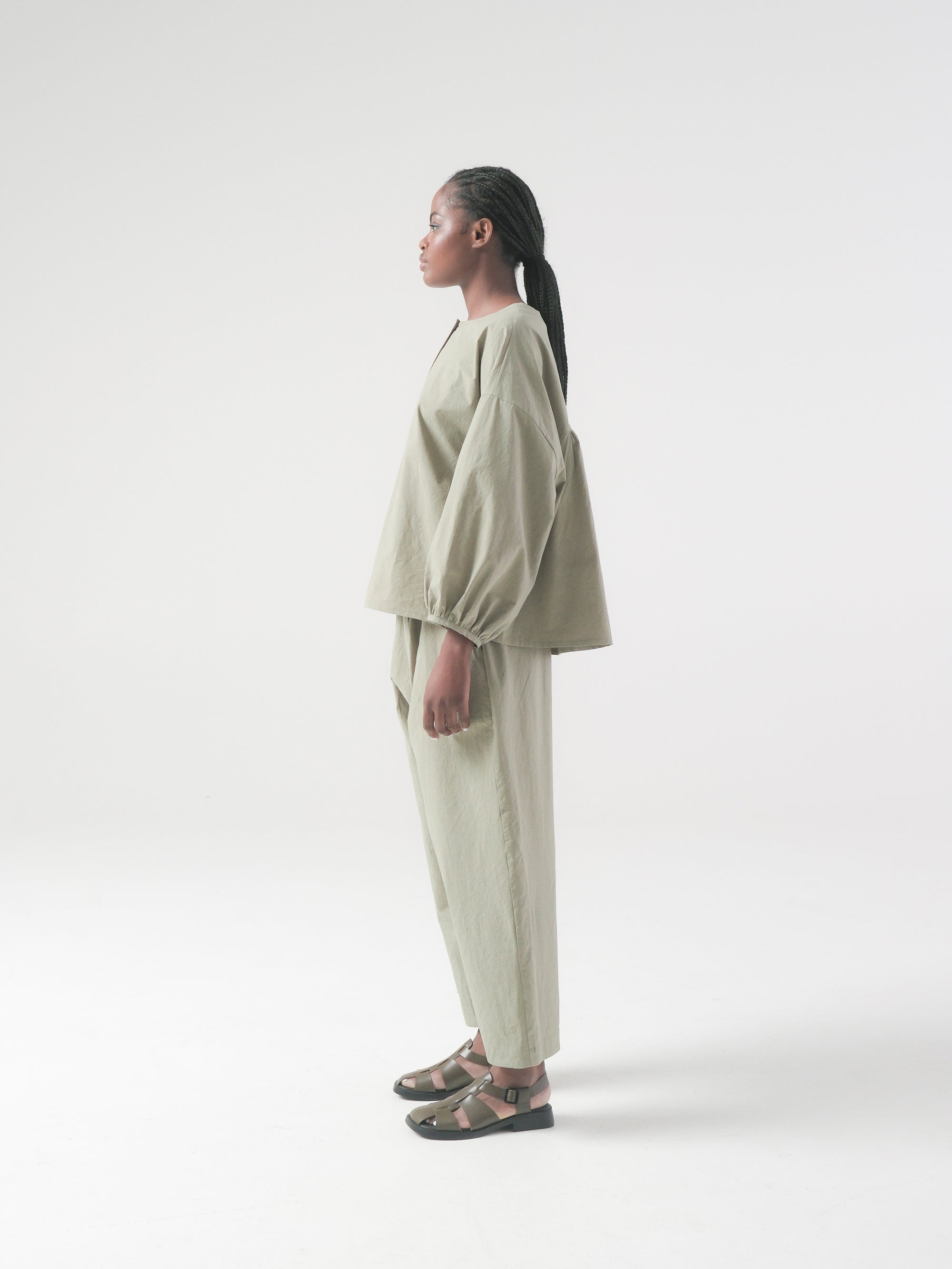 Rhys Top in Sage