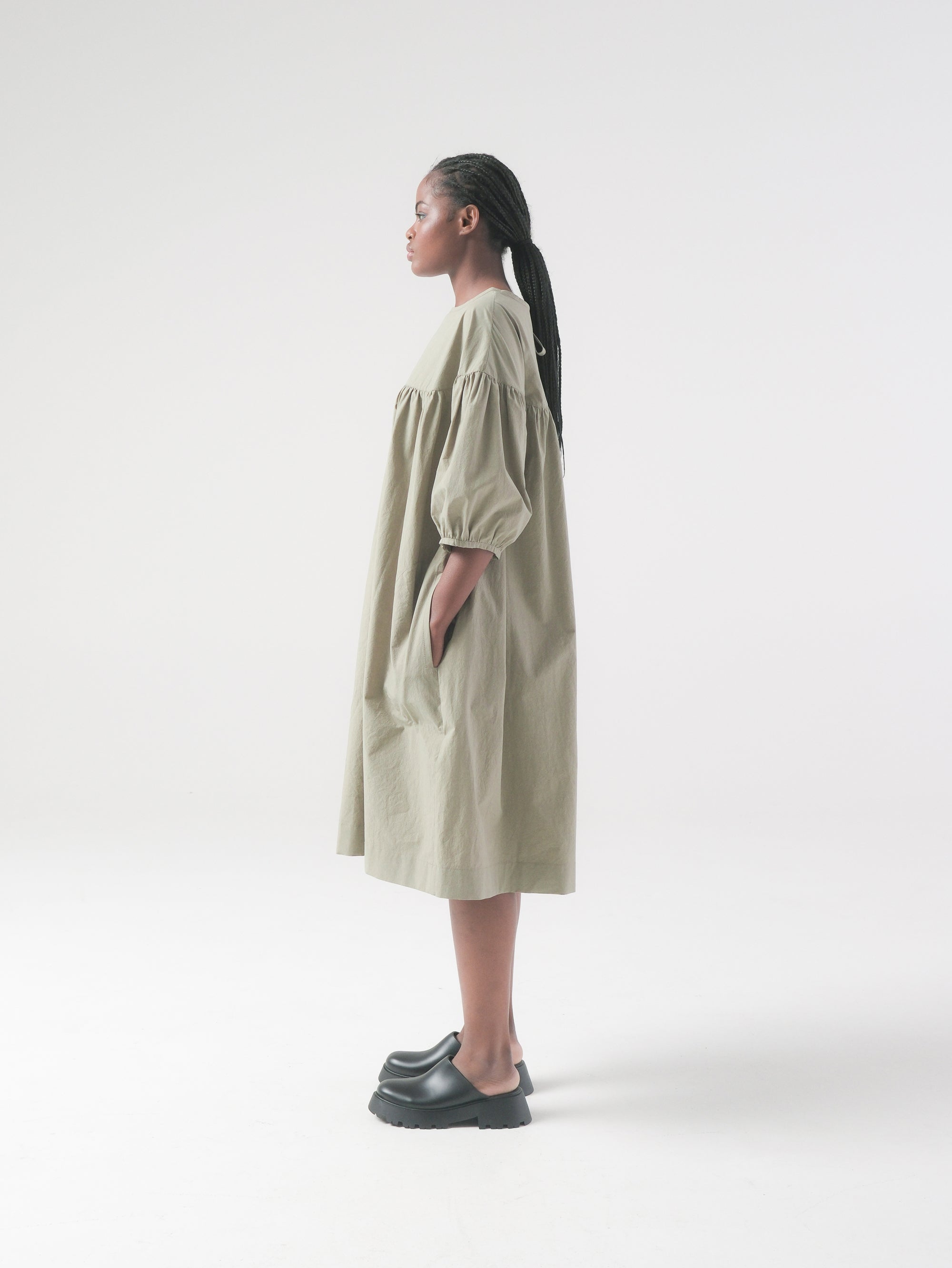 Pia Dress in Sage